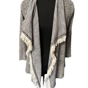 Arizona Jeans Company cardigan type shaggy sweater.